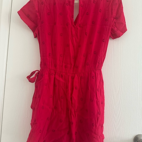 Anthropologie Vibrant Red Dress - Picture 9 of 9